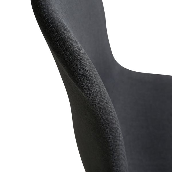 Chaise en tissu gris