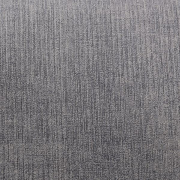 Chaise repas velours c?telé gris clair