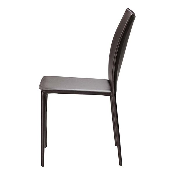 Chaise marron