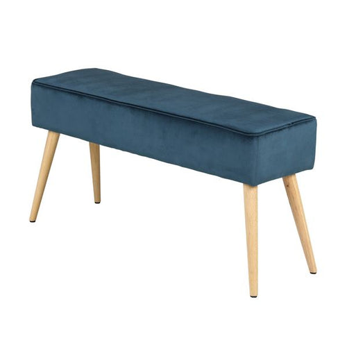 Banc bleu foncé
