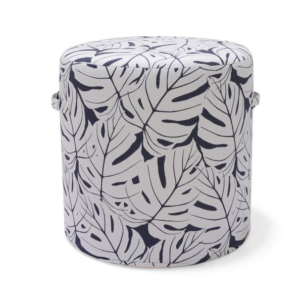 Pouf outdoor bleu foncé