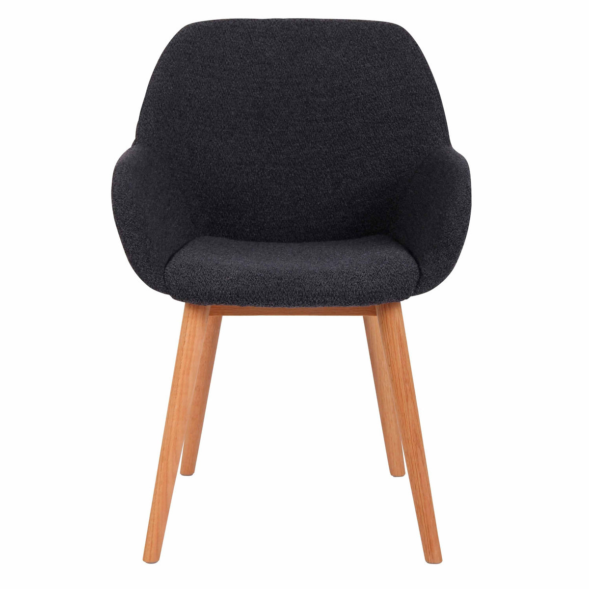 Chaise repas tissu bleu foncé