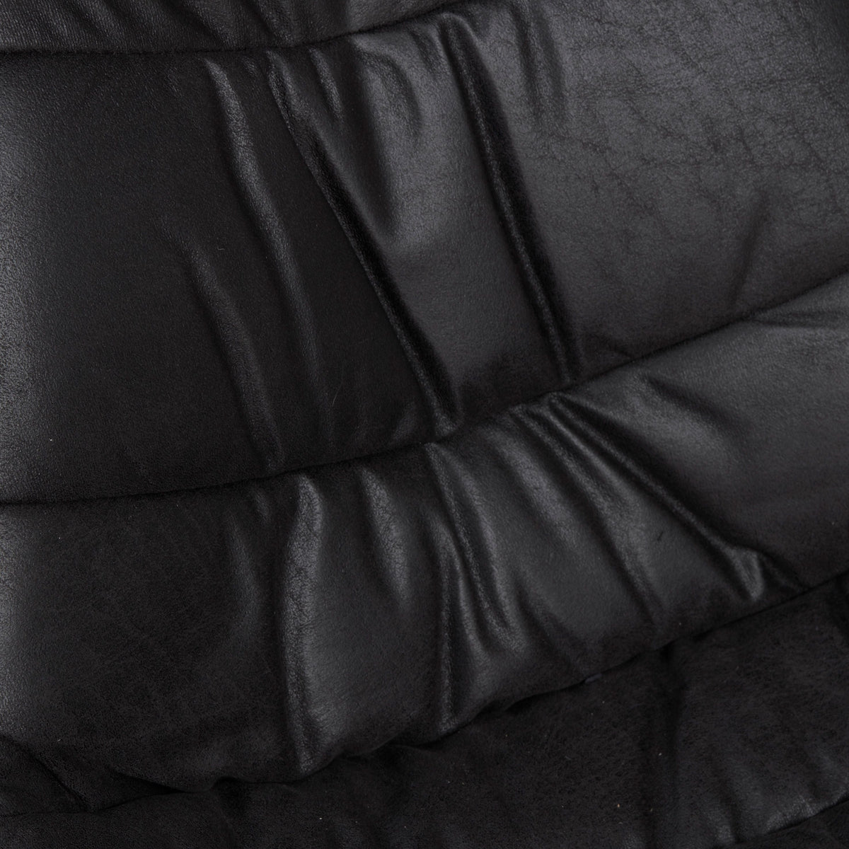 Chaise noire pied métal blanc