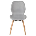Chaise gris clair