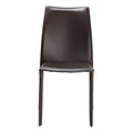 Chaise marron