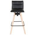 Chaise de bar noire