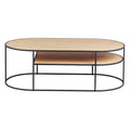 Table basse plateau chêne naturel