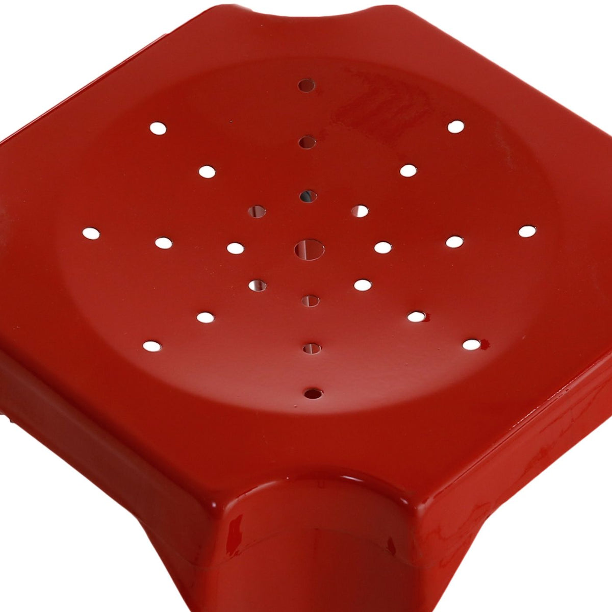 Tabouret snack rouge