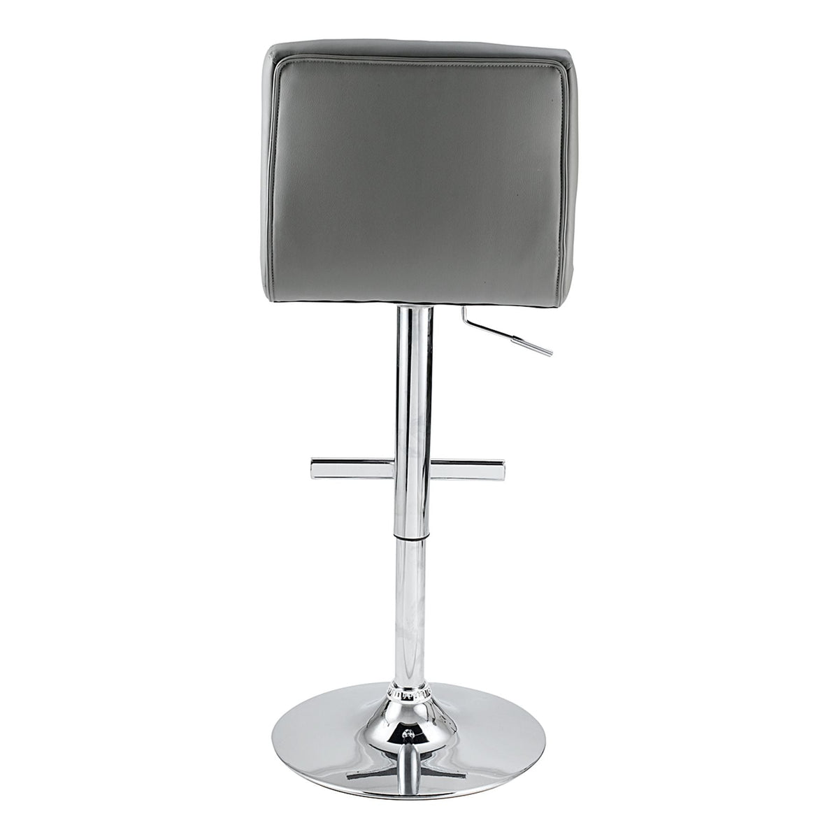 Chaise de bar grise