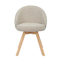 Chaise repas pivotante beige