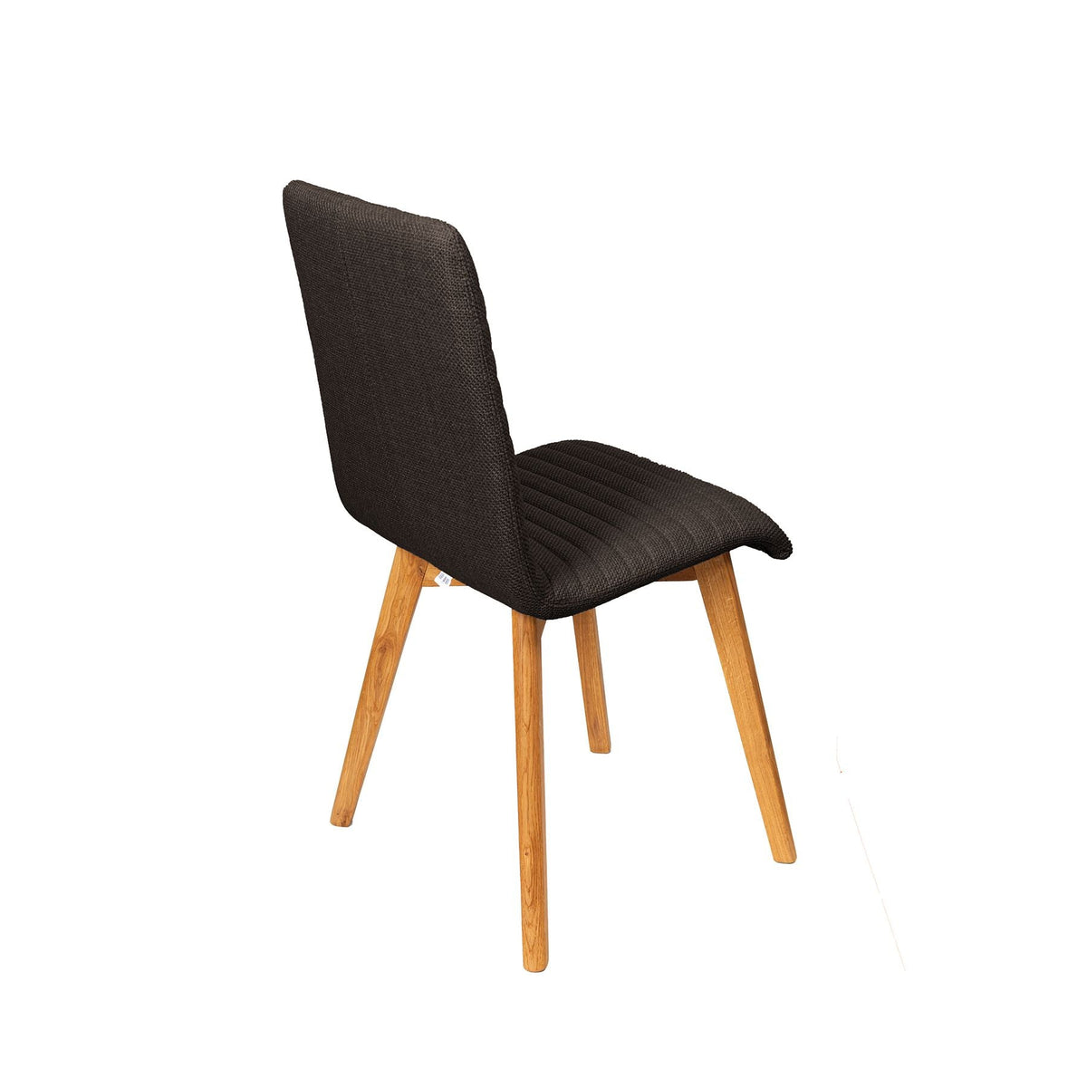 Chaise repas tissu noir