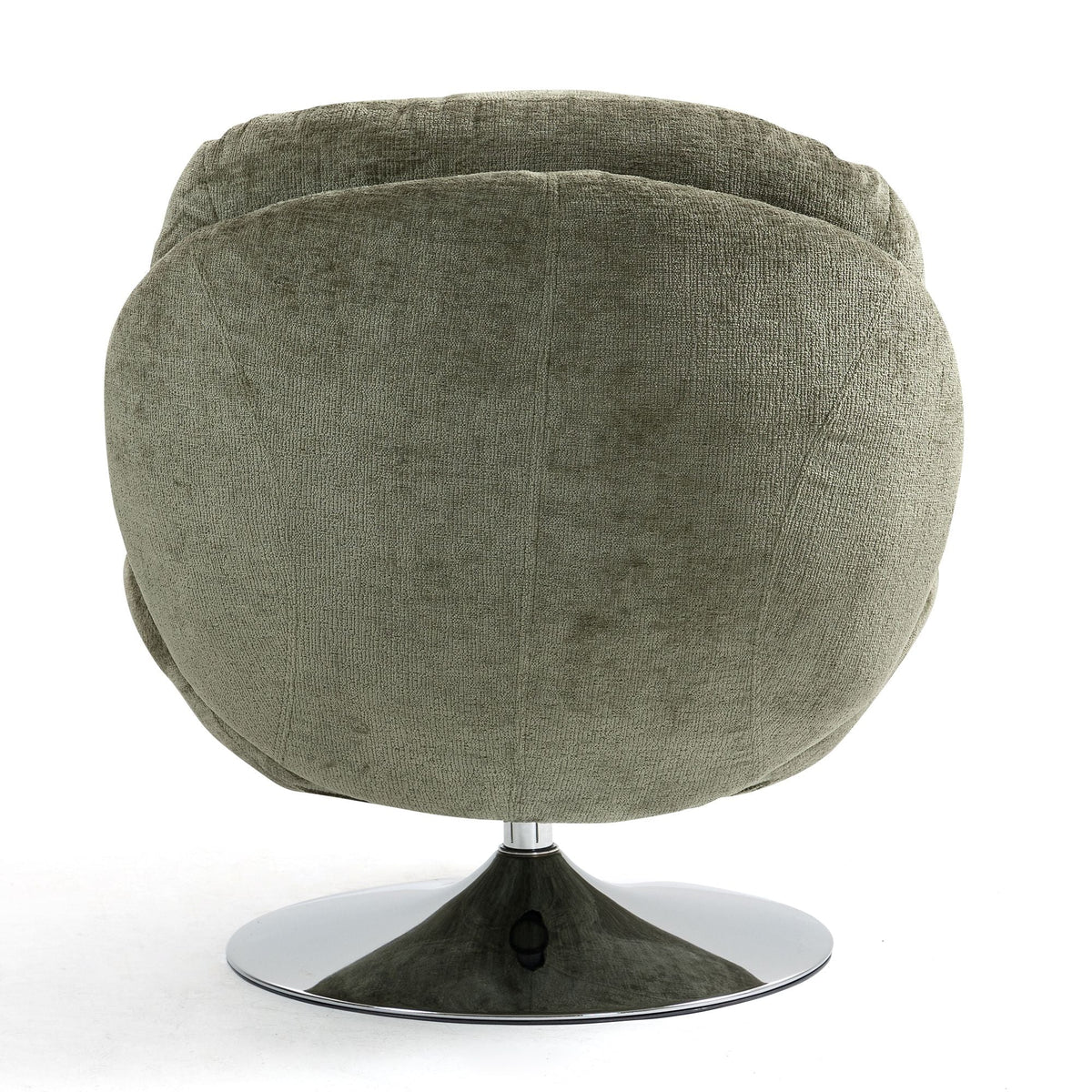 Fauteuil pivotant kaki
