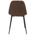 Chaise marron